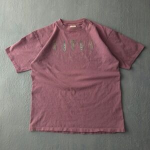 Vintage 90s Prairie Mountain Purple Sedona T-shirt Large Southwest Graphic